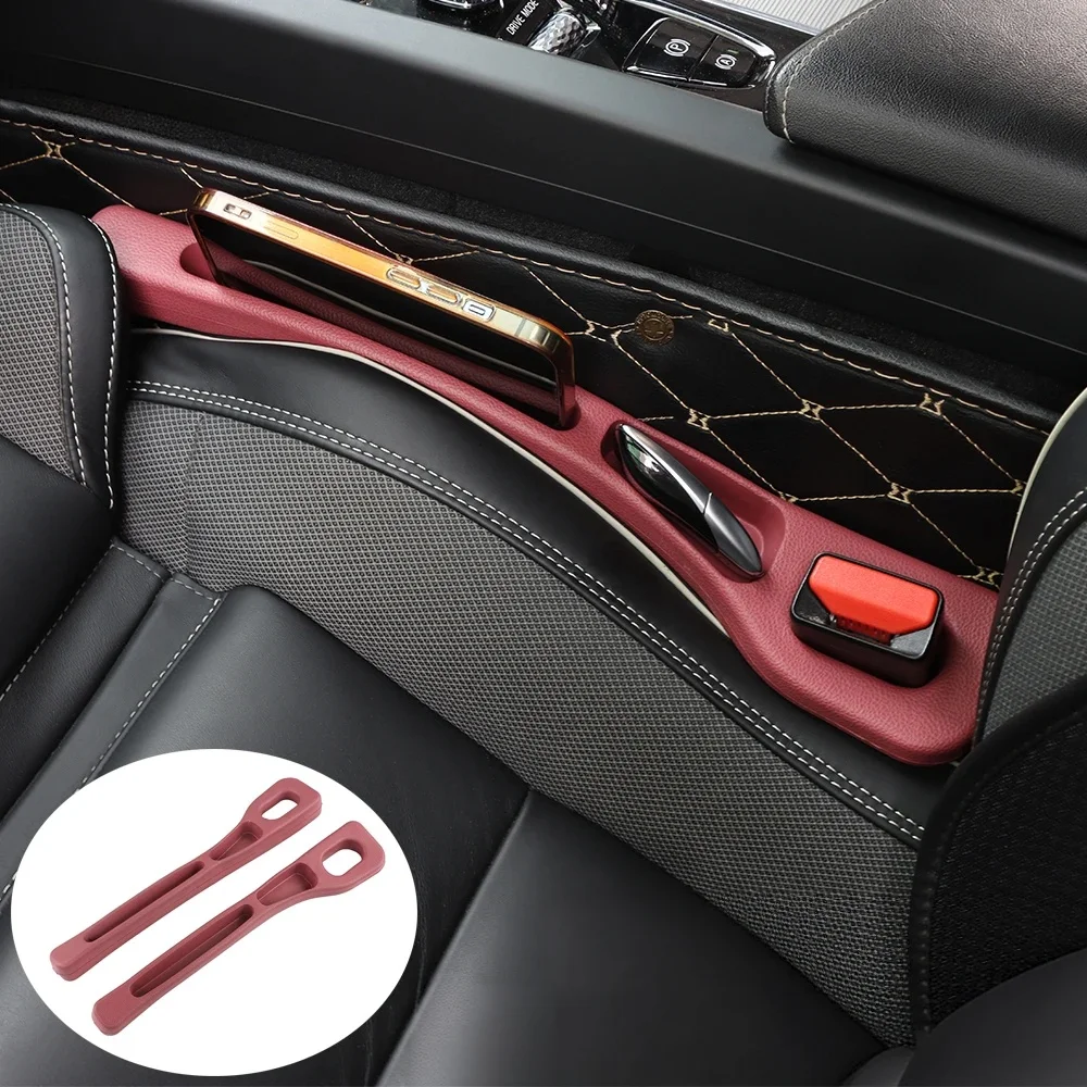 Car Seat Gap Filler Seat Gap Blocker 2PCS Auto Gap Stopper Universal Interior Accessories For SUV Sedan Hatchback Wagon MPV