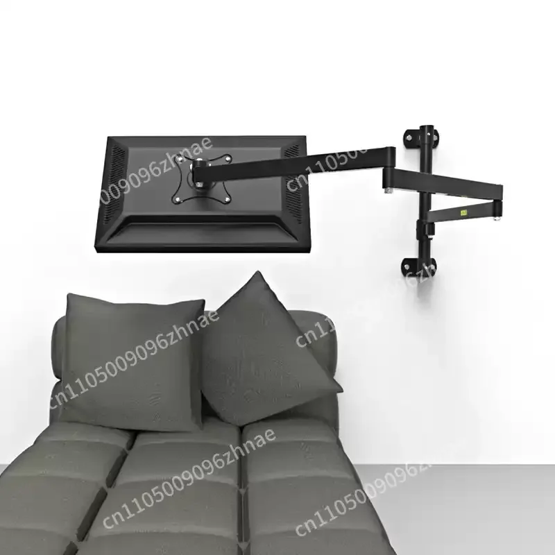 Wall Mount Ultra Long Arm fit for 19-24 inch Monitor Support Full Motion Monitor Holder Mount Bracket
