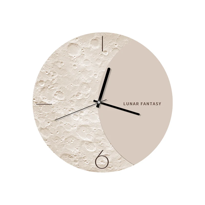 

Design Minimalist Wall Clock Luminousvintage Creative Wall Clock Hands Retro Fashion Unusual Metal Horloge Household Goods