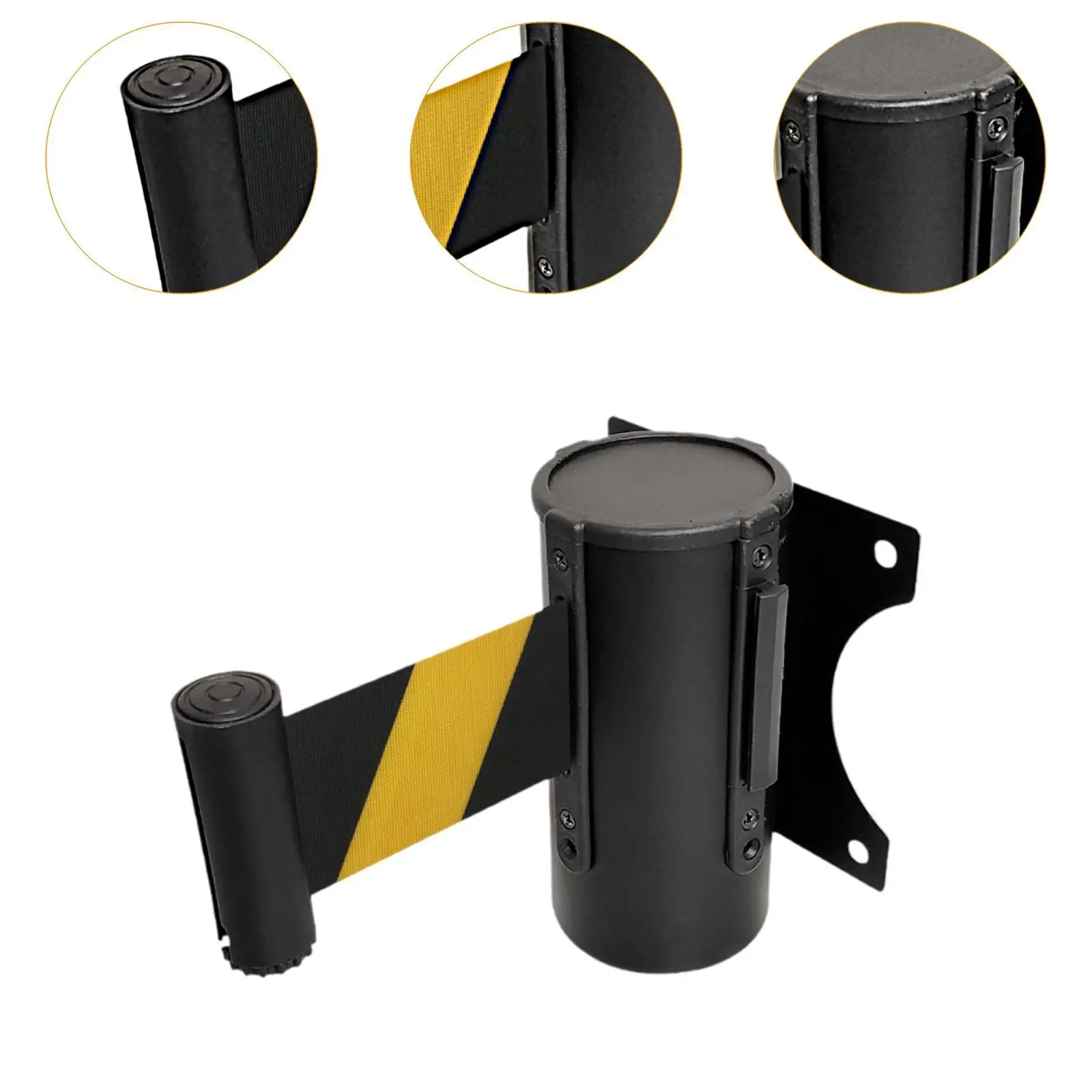 Выдвижной поясной барьер, настенное крепление, прочное для банкнот, школьных места для билетов