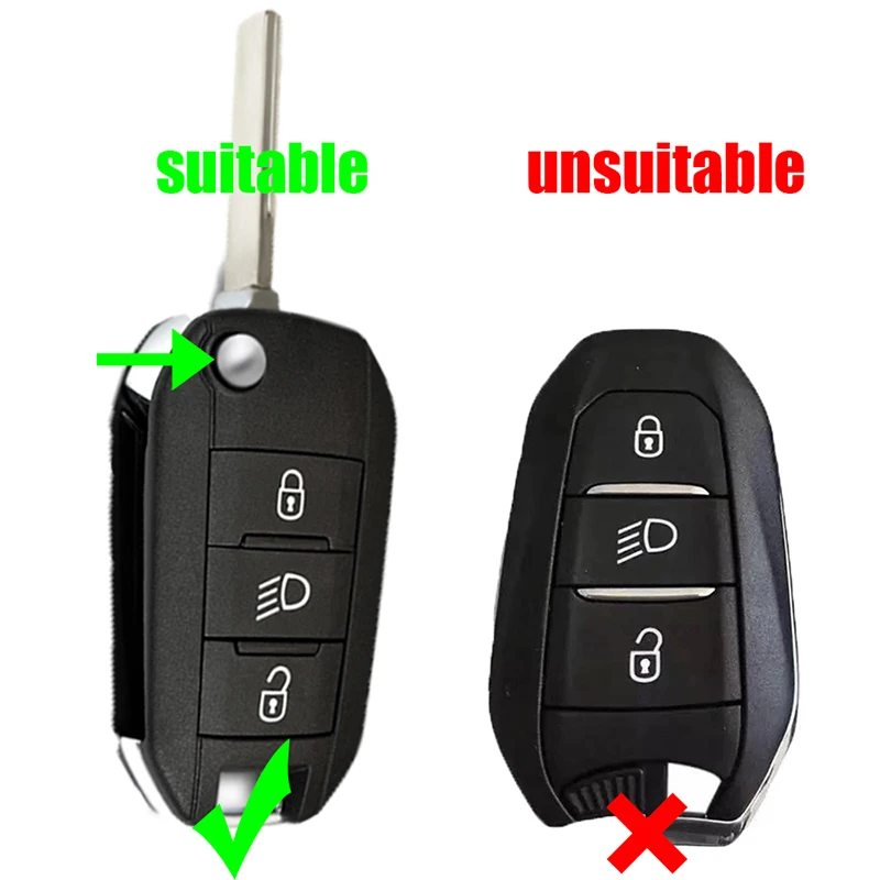 Silicone Car Key Case Cover For Citroen Berlingo 2021 C3 III Aircross C4 C4L C5 C6 C8 Picasso For Peugeot 208 2019 308 Key Cap