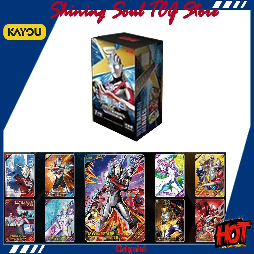 

Оригинальные коллекционные карточки KAYOU Super Universe Ultraman X Files Bond Fusion Classic Edition, выпуск 46, аниме-игрушки, подарки на день рождения
