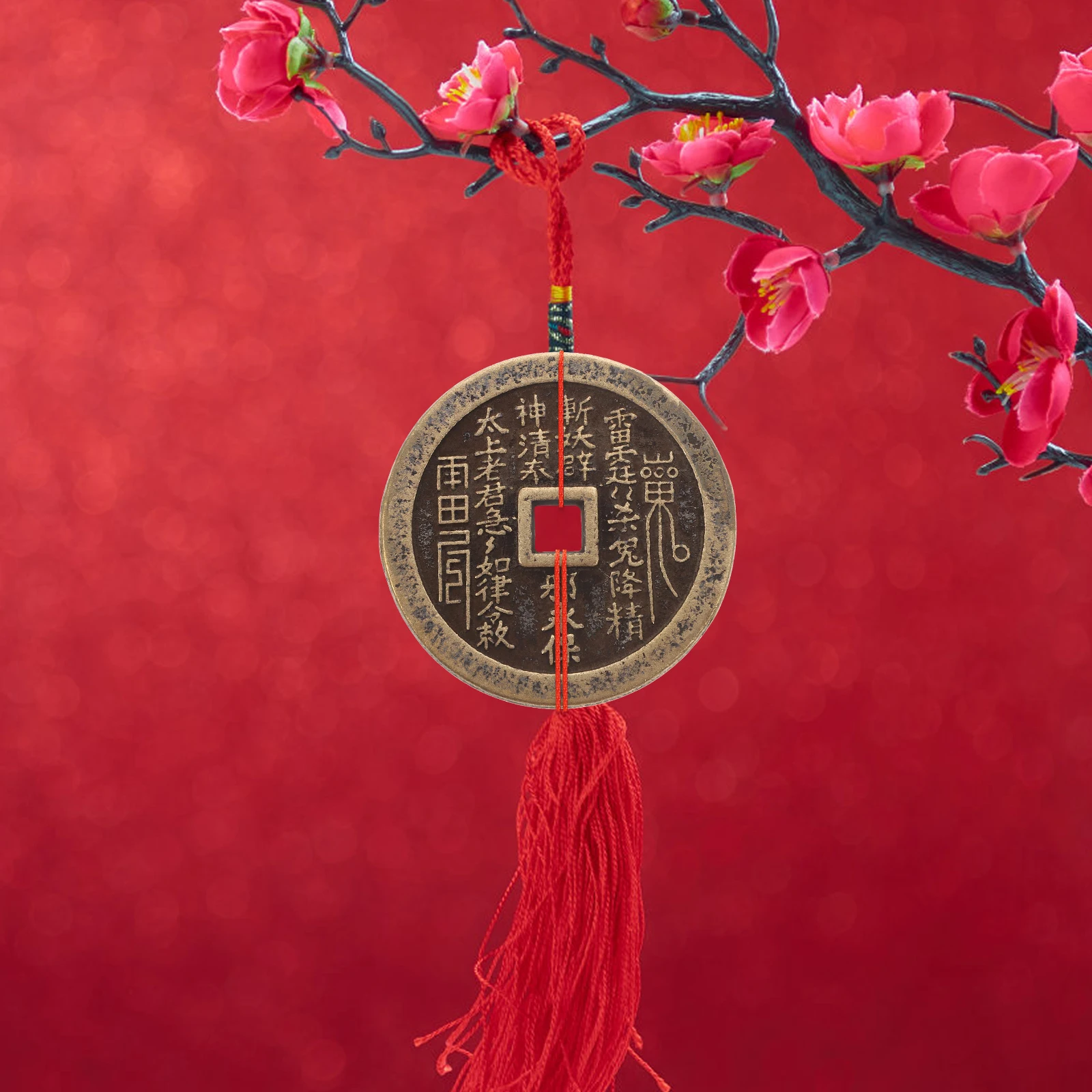 

Chinese Bronze Vintage Copper Ornament Decorative Diy Home Decoration Craft Auspicious Charm