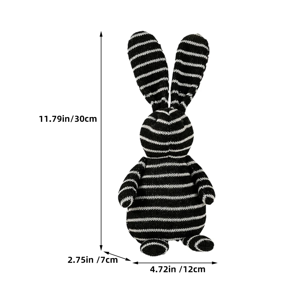 Miękka pluszowa ozdoba królik na święta, dekoracja do domu, na imprezę, królik wielkanocny, do pokoju, na biurko, prezent królik