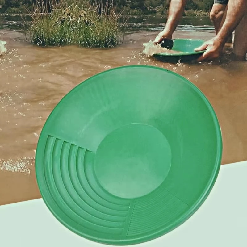River Sand Gold Washing Classifier Sieve Tray Heavy‑Duty Gold Panning Sifting Pan Prospecting Mining Tool for Prospectors