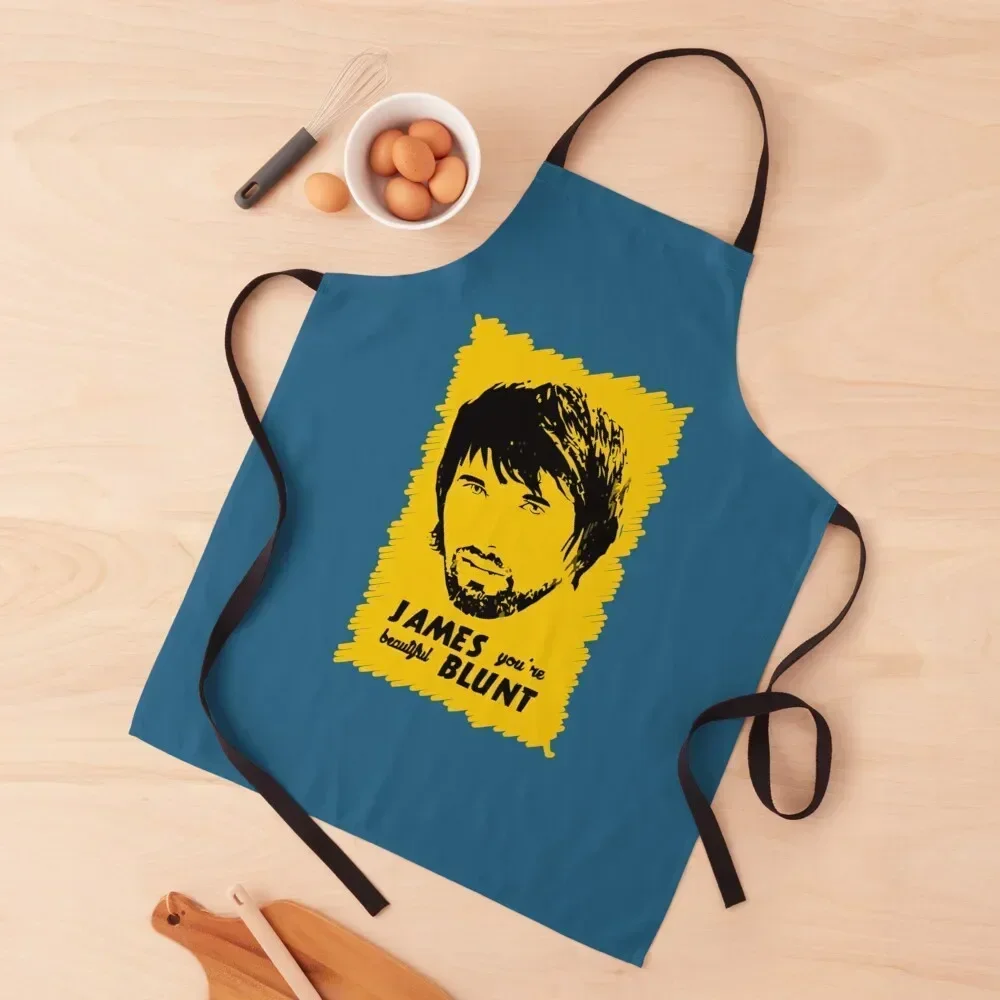 

Du bist wunderschn, James Blunt Premium Apron Kitchen Things For Home Chef Uniform Woman Kitchen Apron
