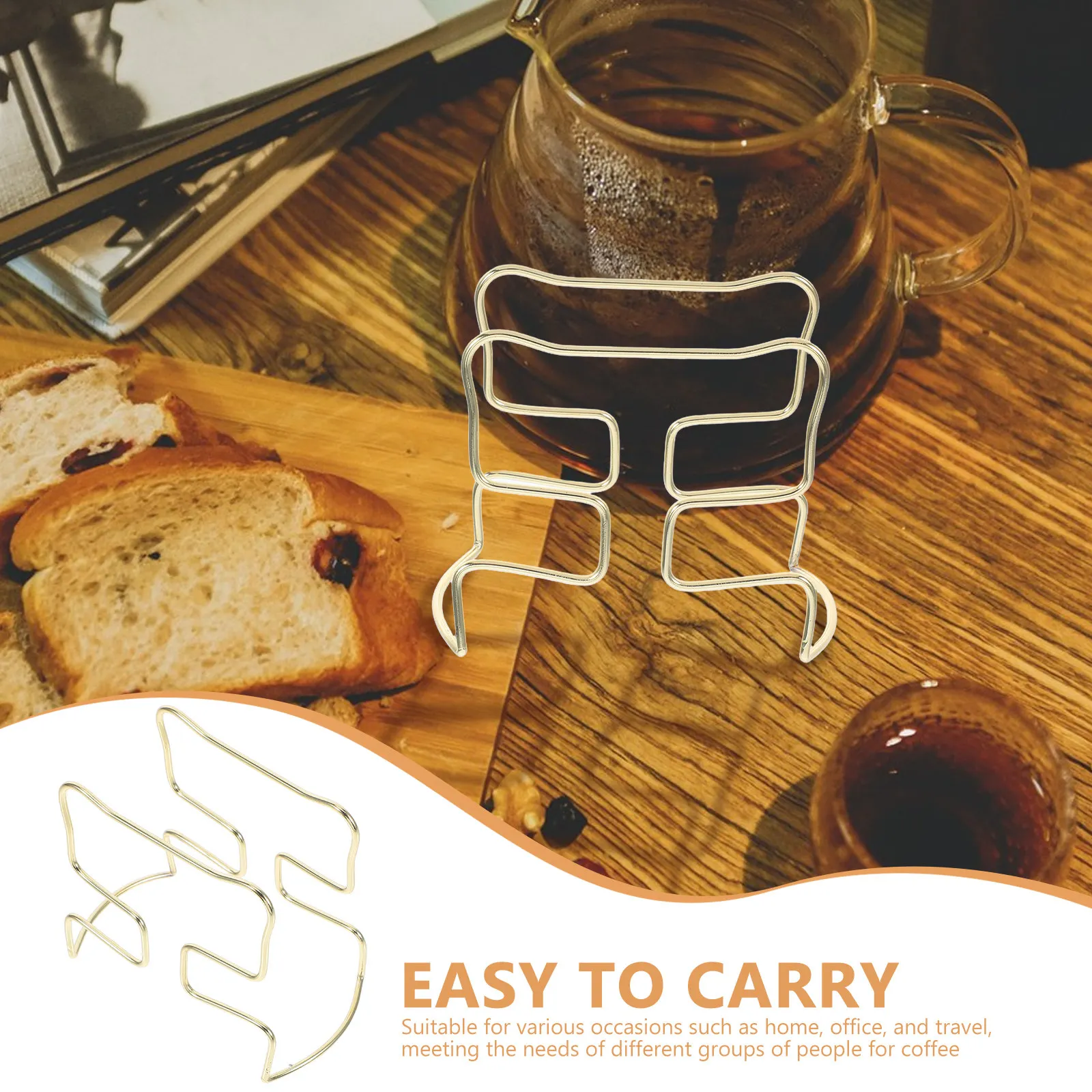 Coffee Bag Stand Filter Paper Container Dripping Rack Dripper Holder Accessories