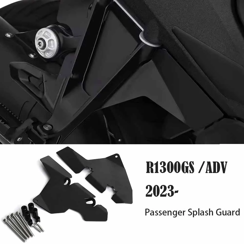 

New For BMW R1300GS Adventure R 1300 GS r1300gs ADV Motorcycle Rear Seat Foot Pedal Mudguard Fender Cover Passenger Splash Guard