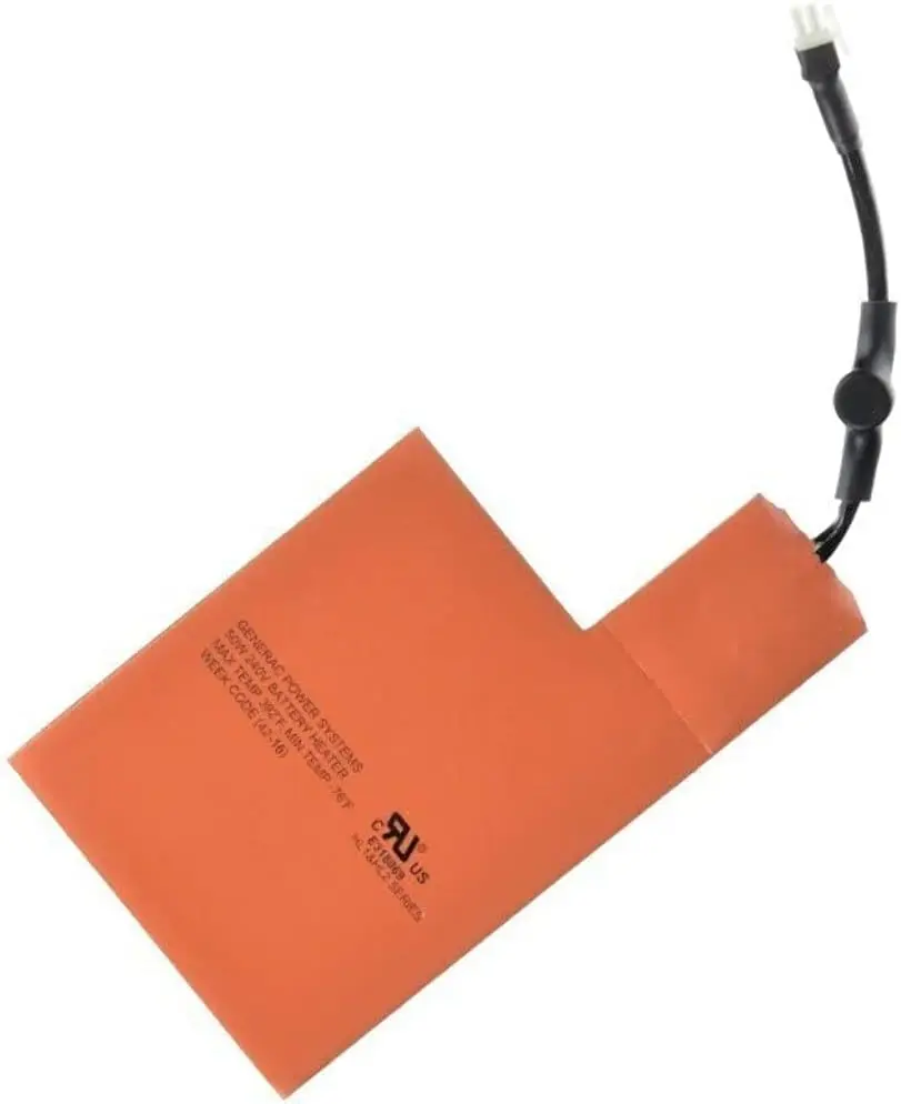 

Battery Heater Pad for 9kW-22kW Air Cooled Standby Generators - Maintains Optimal Battery Performance in Cold Weather