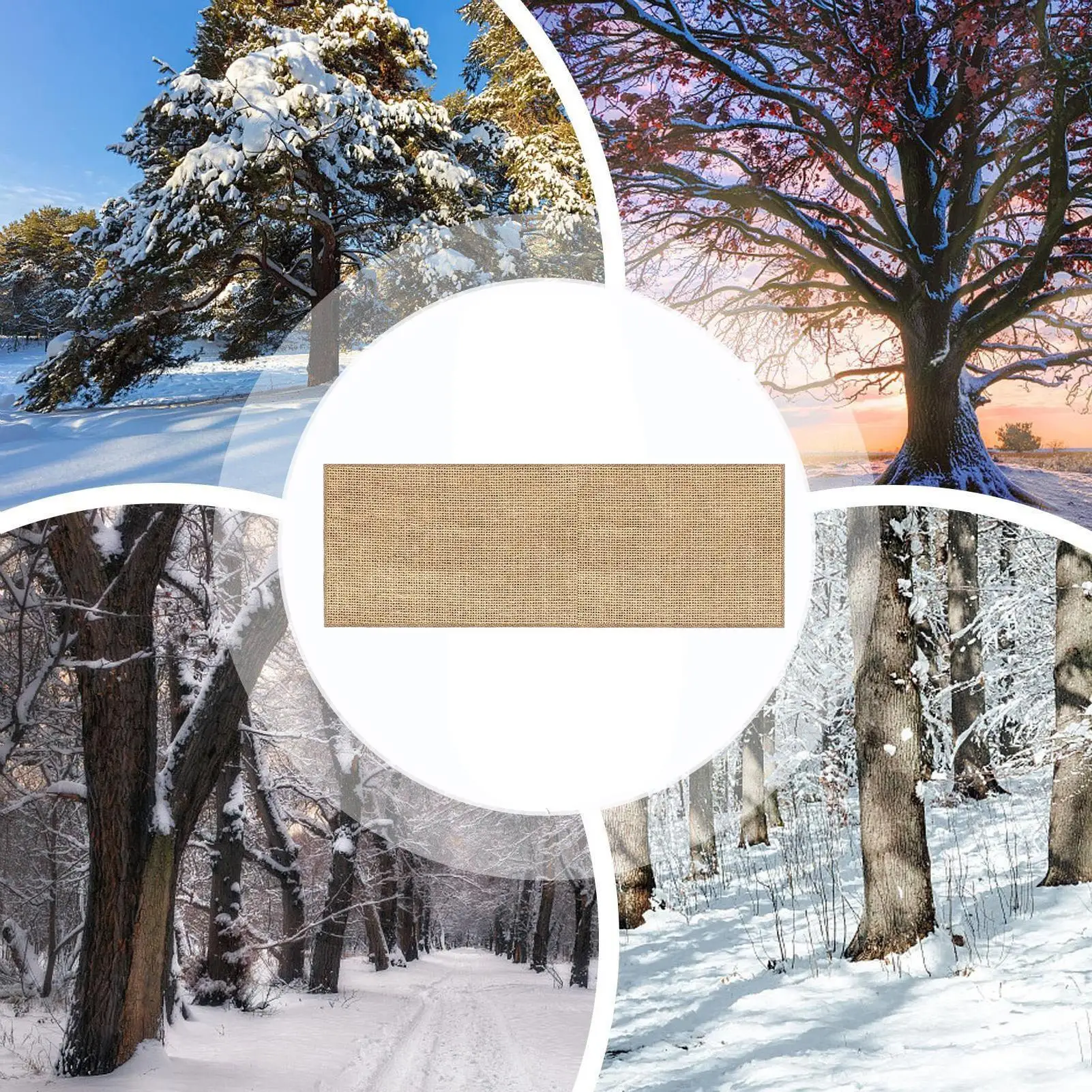 

Plant Covers Freeze Protection Anti-Freeze Burlap Cloth Natural Burlap Winter Plant Cover Bags For Fruit Tree Vegetable Berry