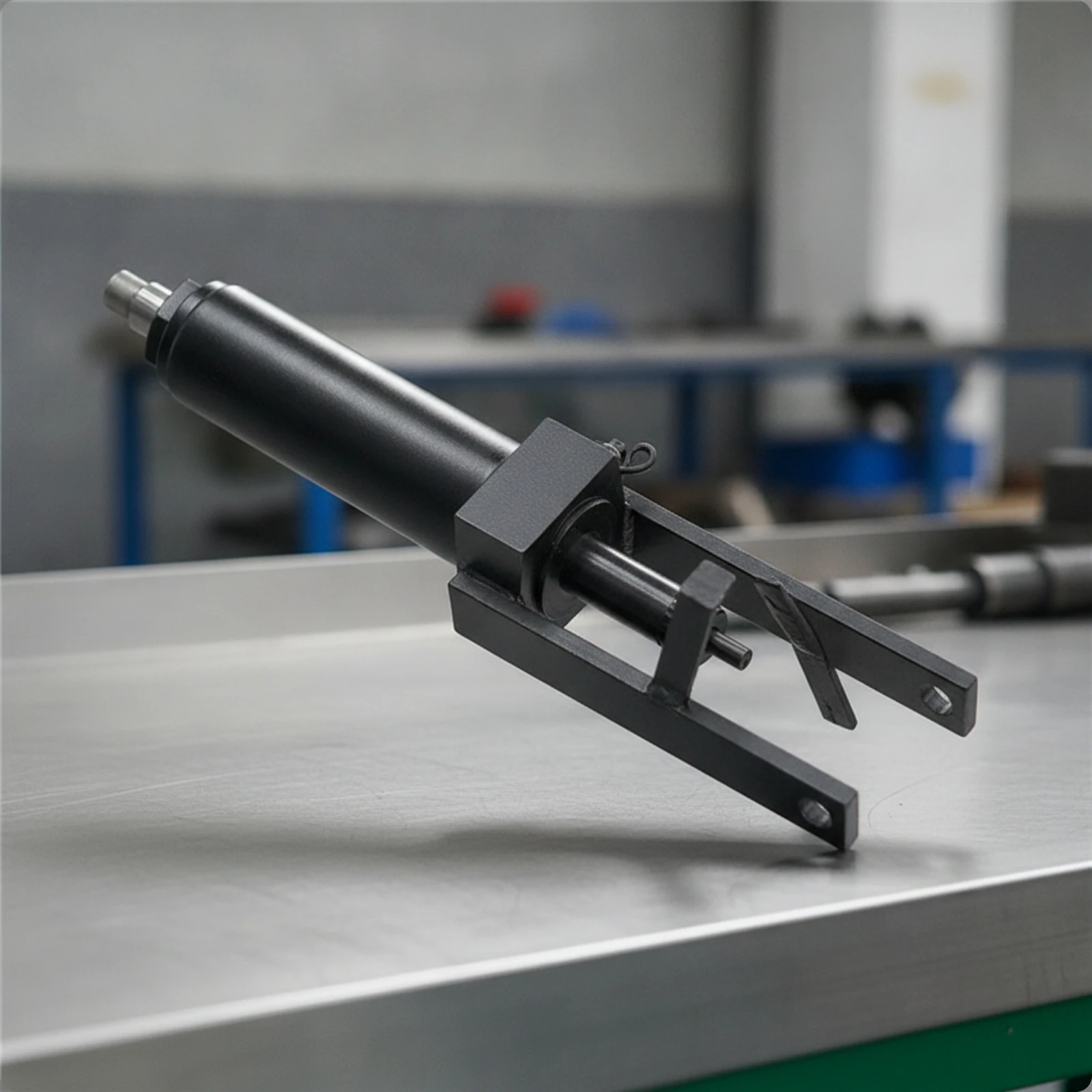 Hydraulic Lift Cylinder Replacement Hydraulic Cylinder Lifting Component Compact Jack Sturdy for Mechanics, Platform Carts