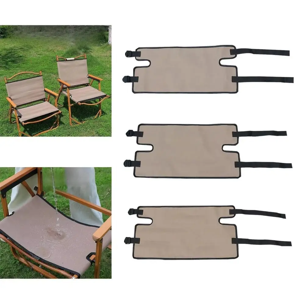 Breathable Camping Chair Cover Thickened Oxford Cloth Folding Chair Replacement Fabric Anti-slip Seat Cover