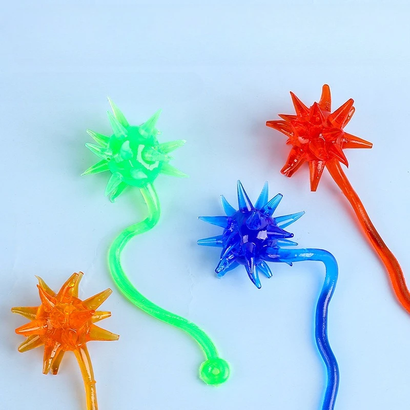 1 stücke Elastische Hammer Spielzeug Nostalgie Elastische Versenkbare Klebrige Hammer Kreative Trickster kinder Spielzeug Zufällige Farbe