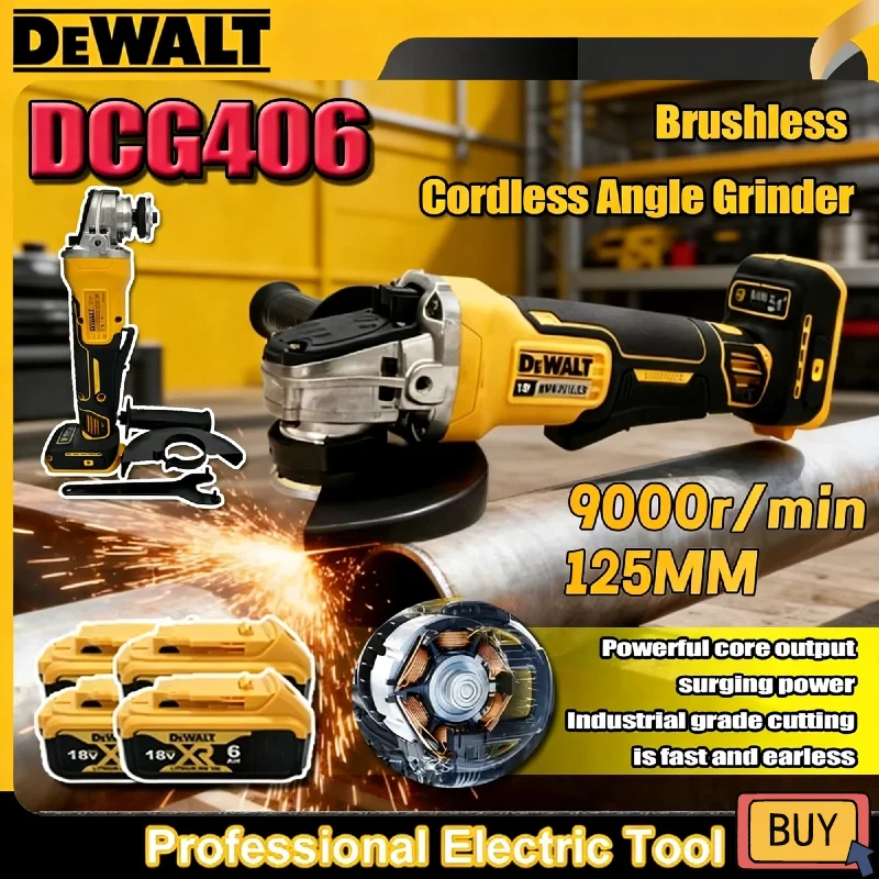 Dewalt 20V DCG406 1…