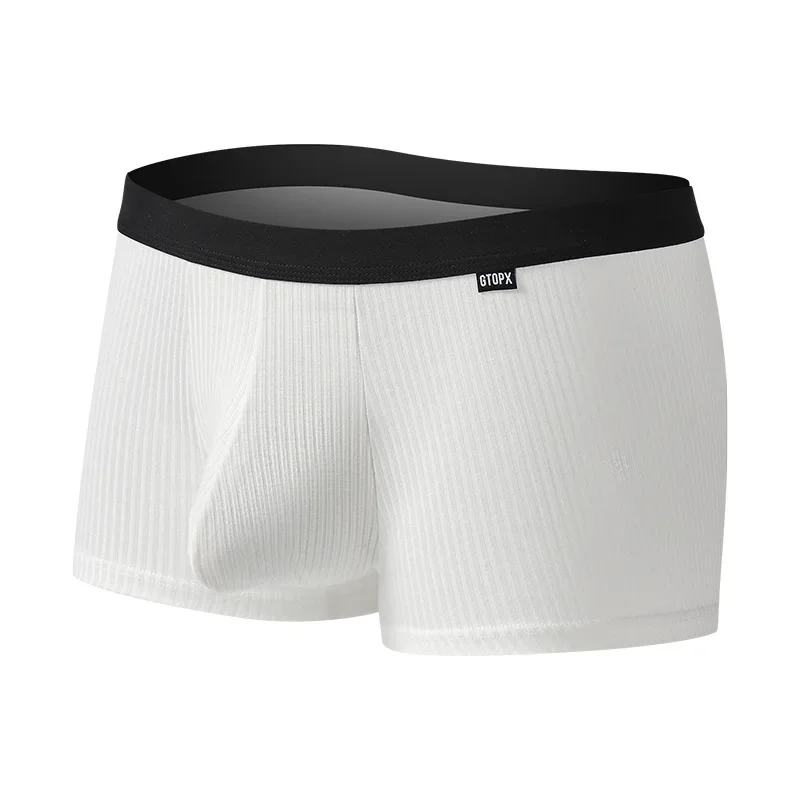 

Men's Plus Size Boxer Shorts U Convex Pouch Breathable Sweat Wicking Underwear Large Capacity Elephant Nose Trunks