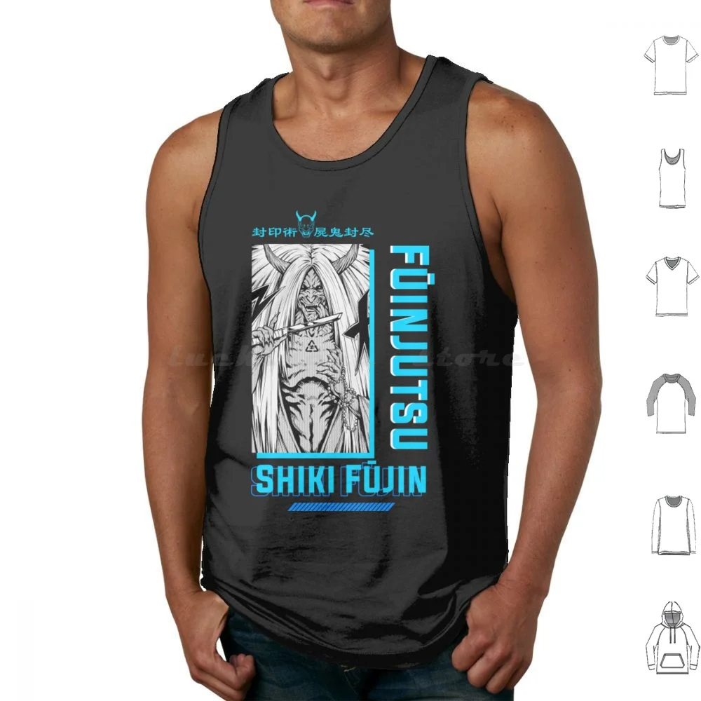 FūInjutsu Shiki FūJin-Streetwear Style Tank Tops Vest Sleeveless FūInjutsu Shik…