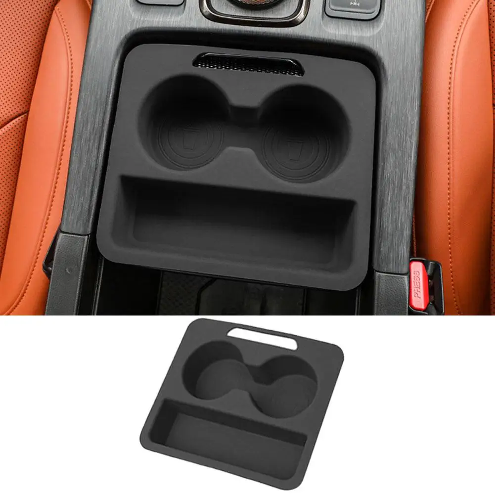 سيليكون درج منظم حامل الكأس إدراج ل Haval H9 2024-2025 اكسسوارات حامل مشروبات وحدة التحكم المركزية المنظم الوسادة