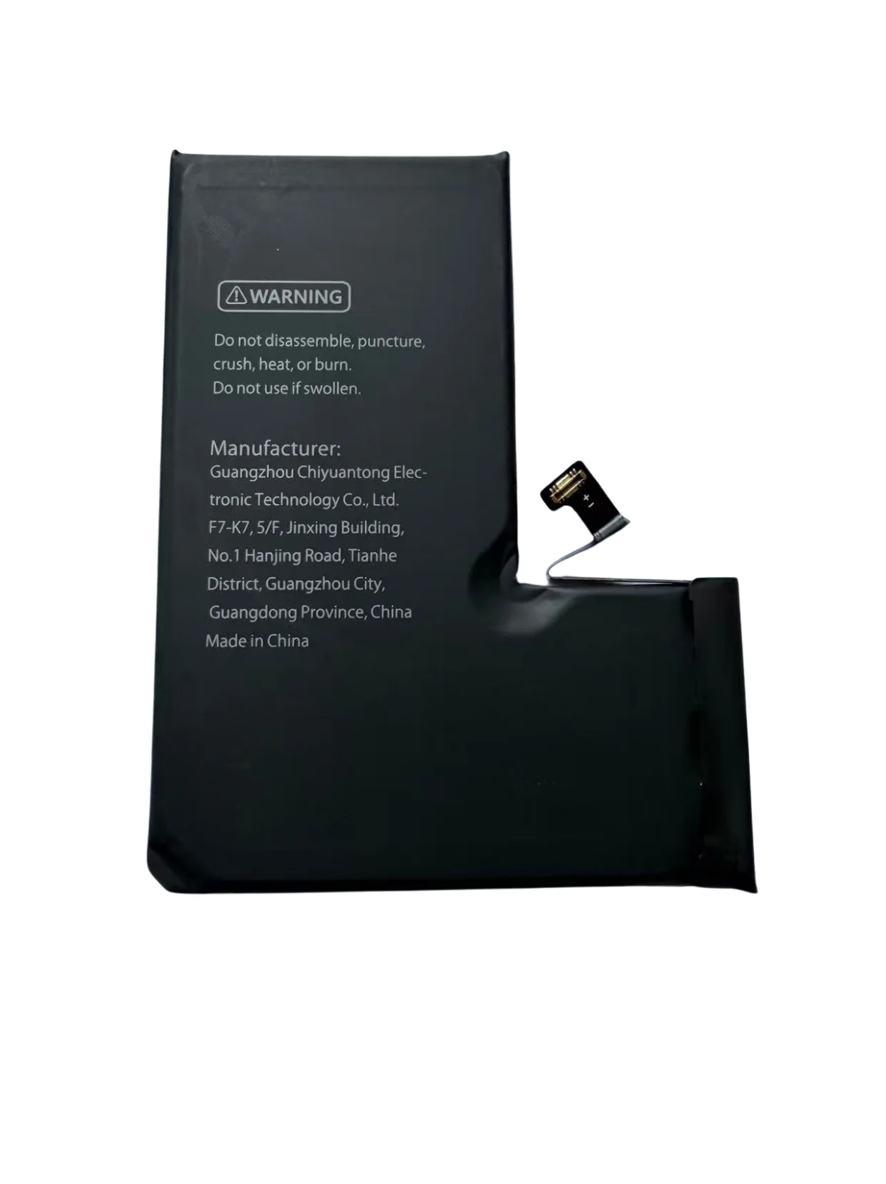 CHIYUANTONG 3200mAh High Capacity Replacement Battery for iphone 14 pro Li-ion Polymer 0 Cycle Long Lasting Durable
