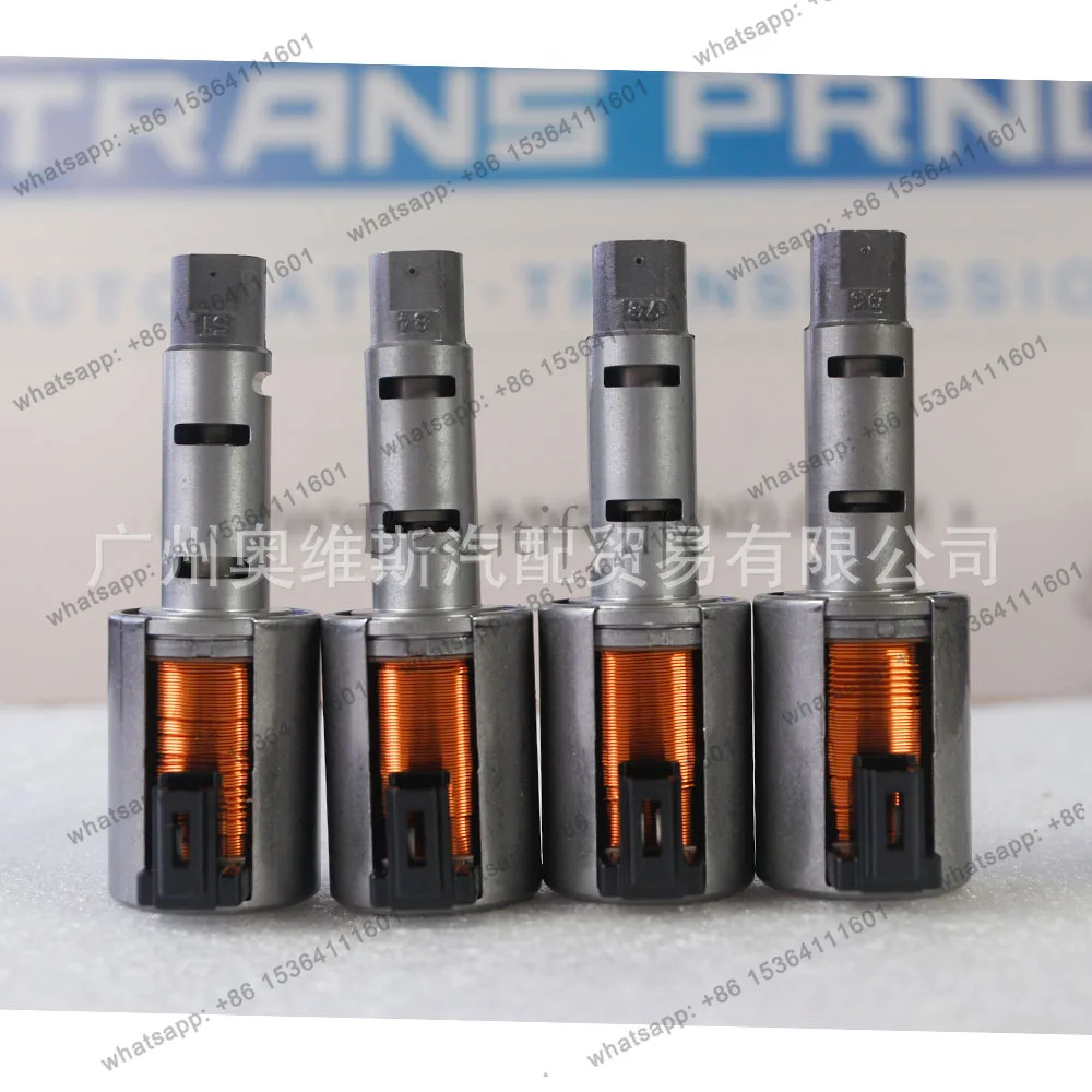 PG Original JF015E Solenoid Valve Kit 4 Pack For Auto Parts Automatic Transmission Transmission