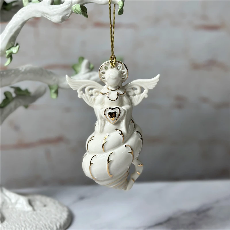 Hollow gold pendant Christmas home decoration