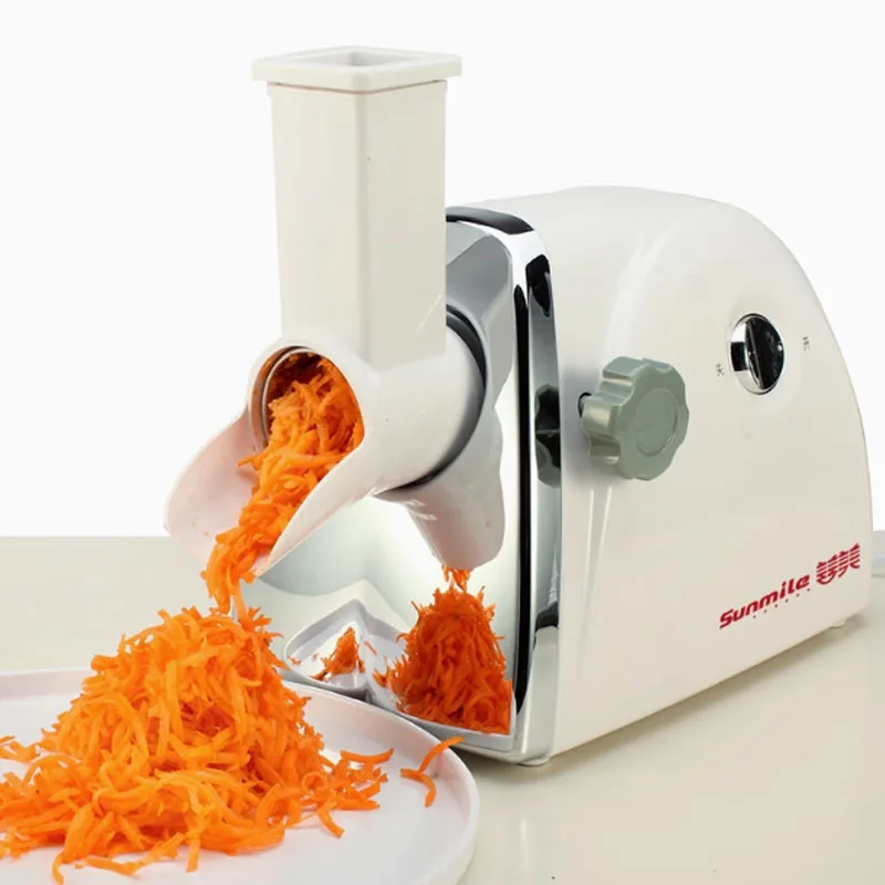 Multifunctional Household Electric Vegetable Cutter Radish Cheese Grating Slicing Shredding Machine