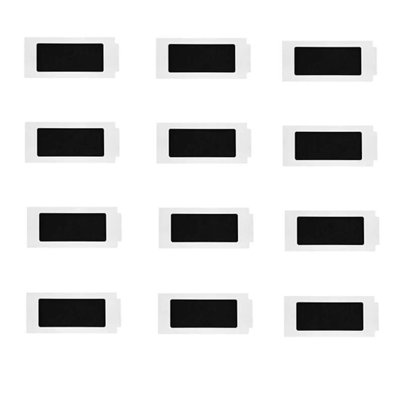 A76G-12 stuks filter voor Ecovacs T30S / T30S AI / T30S COMBO / T30S PRO / T30S PRO OMNI robotstofzuiger