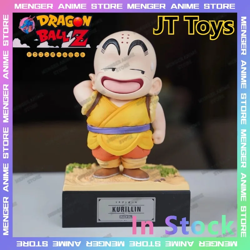 

JT Toys Dragon Ball Krillin Full Painted Anime Figure Statue Childhood Series PVC Collectible Toys Gifts Display Model in Stock