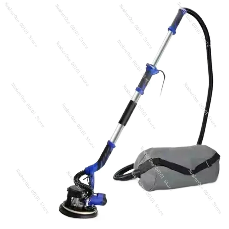 1380W Adjust Speed Drywall Sander 220V Wall Polishing Grinding Double Led Light Wall Putty Polisher