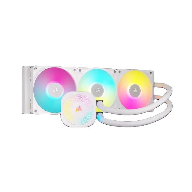 

ГОРЯЧАЯ ПРОДАЖА iCUE LINKTITAN 360RX RGB БЕЛЫЙ ЦП с водяным охлаждением и вентилятором RGB