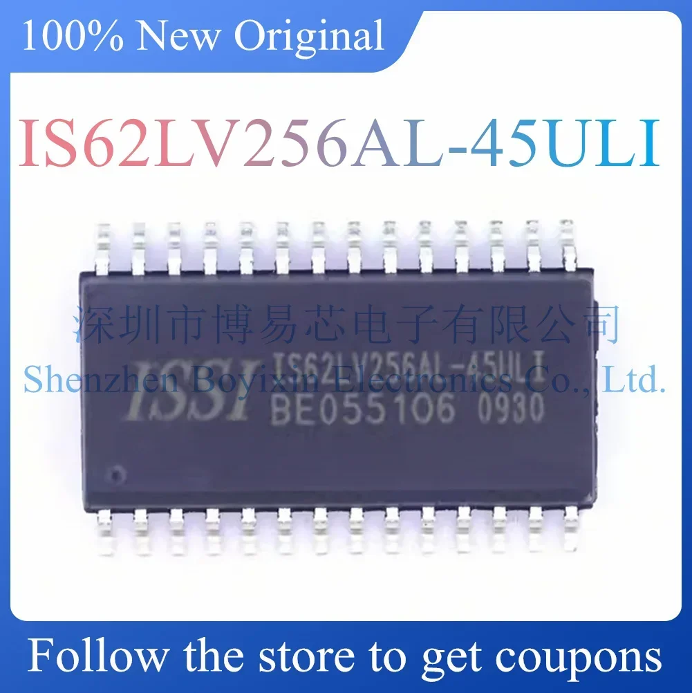 NEW IS62LV256AL-45ULI Original Product SOP-28