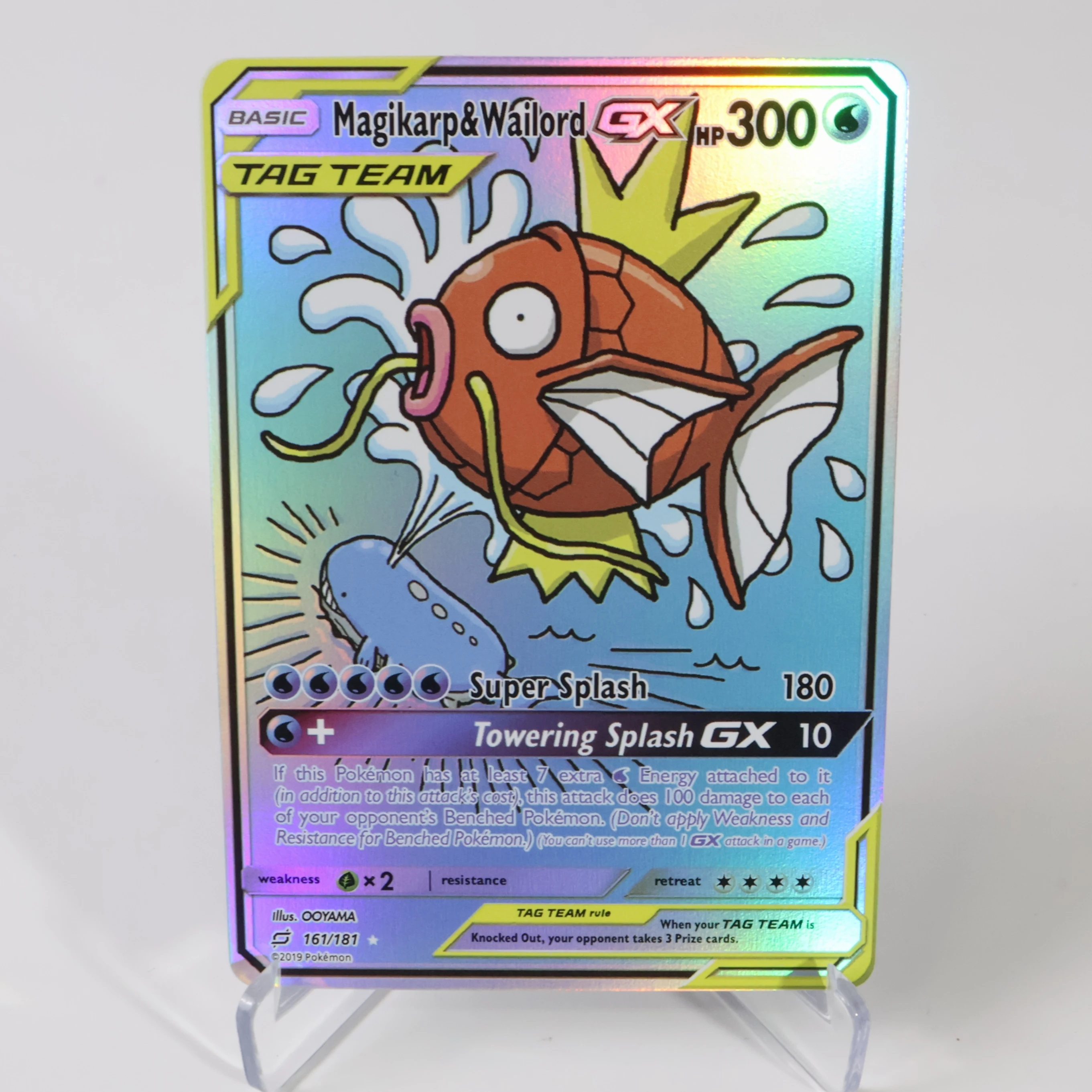 PKM Foil Cards Single Cards Gengar&Mimikyu Dana Magikarp Game Collection Cards PTCG Proxy Cards Series Team Up