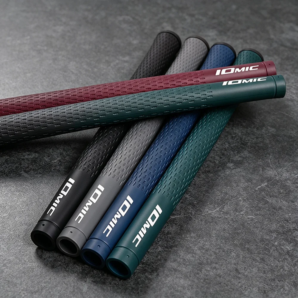 13pcs/lot Iomic Negative Ion Ingredient Golf Grips Colorful Wear Resistant Rubber Golf Club Grips