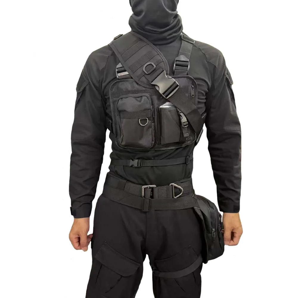 

Hunting And Riding Leg Bag Men's Locomotive Multi-Functional Outdoor Riding Fanny Pack Tactical Leg Bag Motorcycle Rider Leg Bag