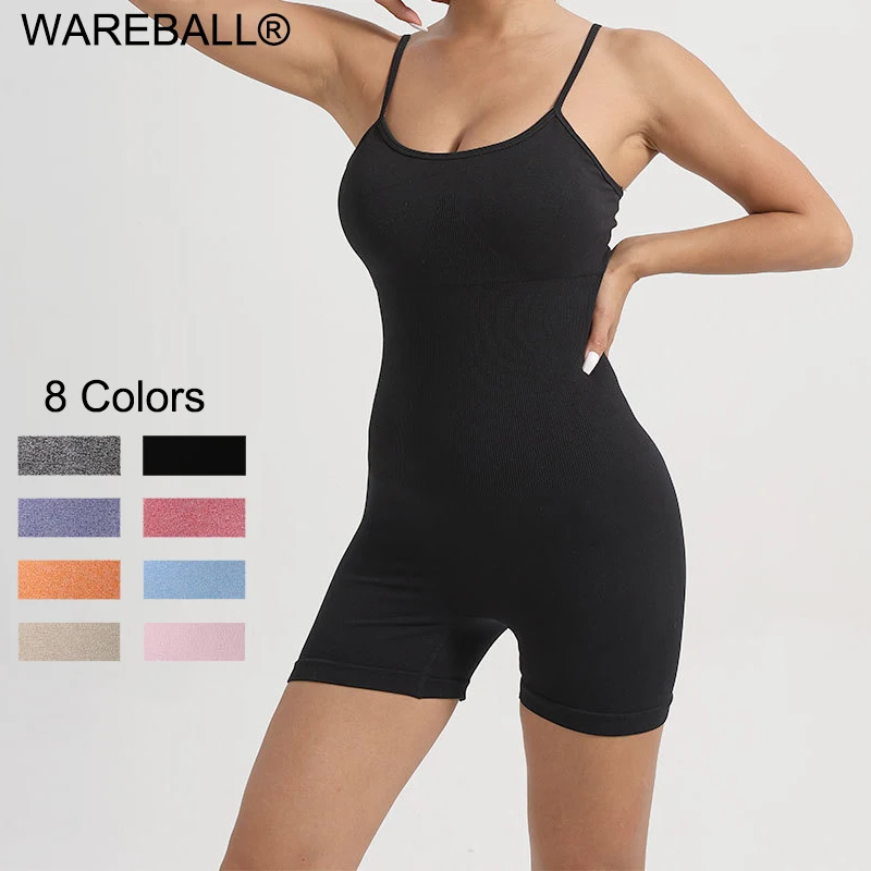 

Модный женский комплект для фитнеса и йоги, комбинезоны, сексуальный цельный спортивный бюстгальтер с подкладкой на бретельках, комбинезоны для тренировок, спортивная одежда