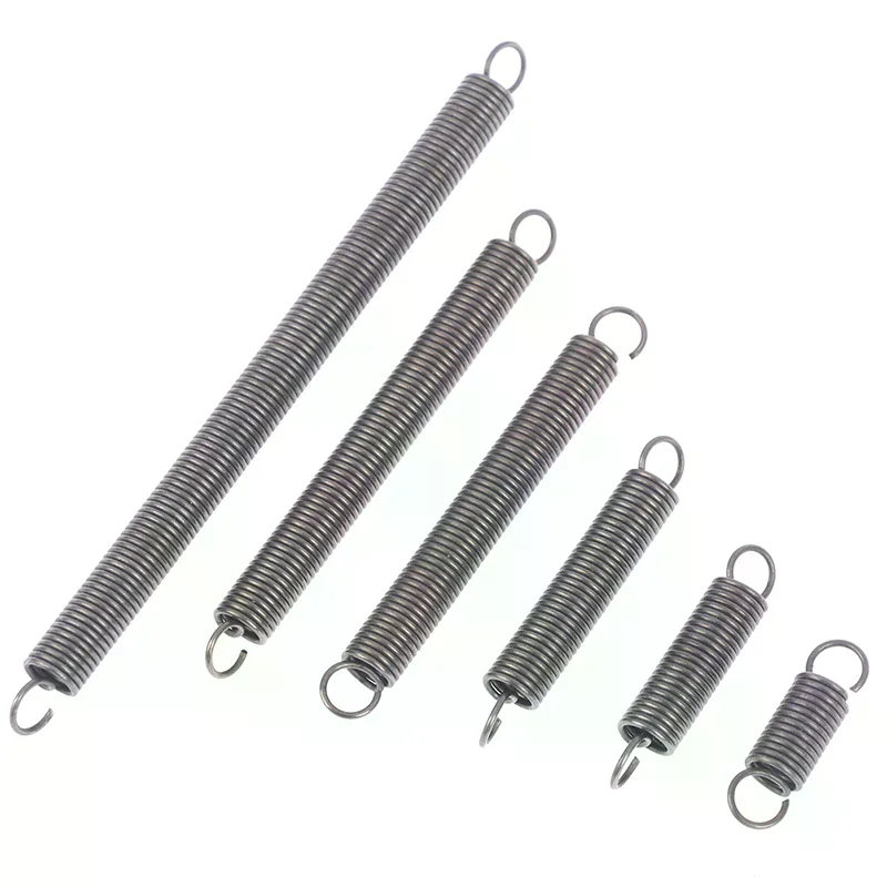 /TPz/1Pc Extension Tension Spring Springs Steel Hook Expansion Spring Wire Dia 1.0mm