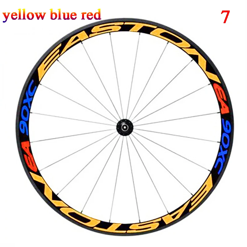 1 Side 26/27.5 Inch Bicycle Wheel Reflective Stickers MTB Protective Stickers Bicycle Accessories