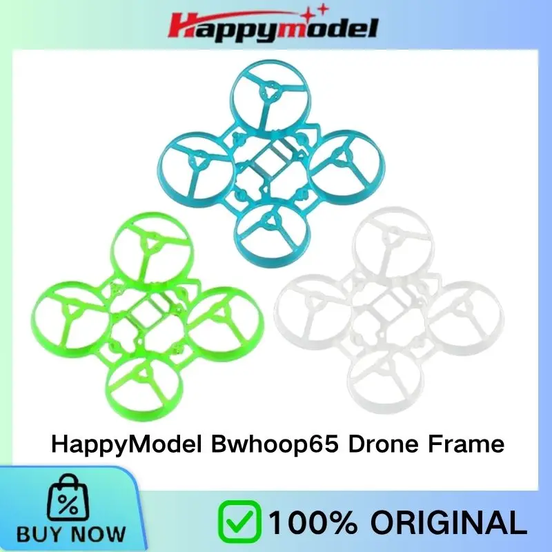 HappyModel Bwhoop65 65mm Micro Drone Frame Kit 3.1g for 31mm Props & 26x26mm FC Tiny Whoop Racing Freestyle FPV Drone