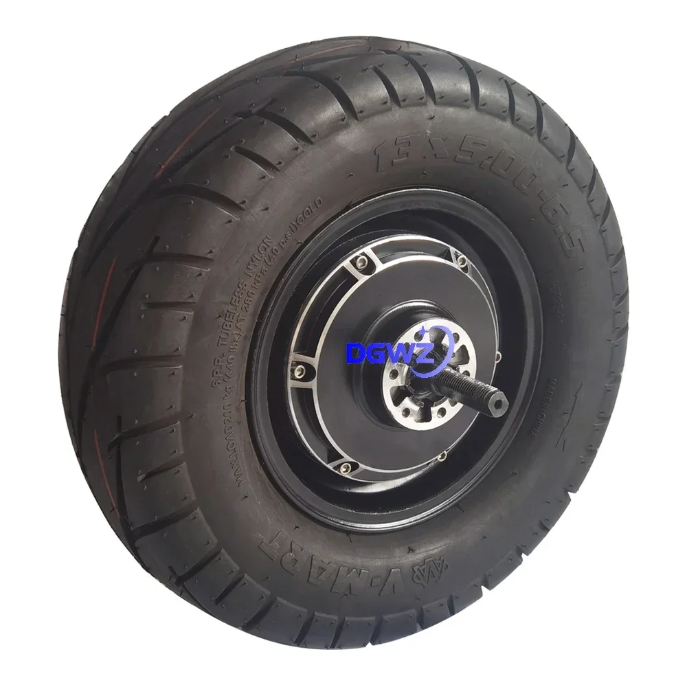 

13x5.0-6.5 13 Inch Fat Tire 60V 72V 3000W 4000W Brushless Gearless Disc Brake Scooter Electric Dual Hub Motor