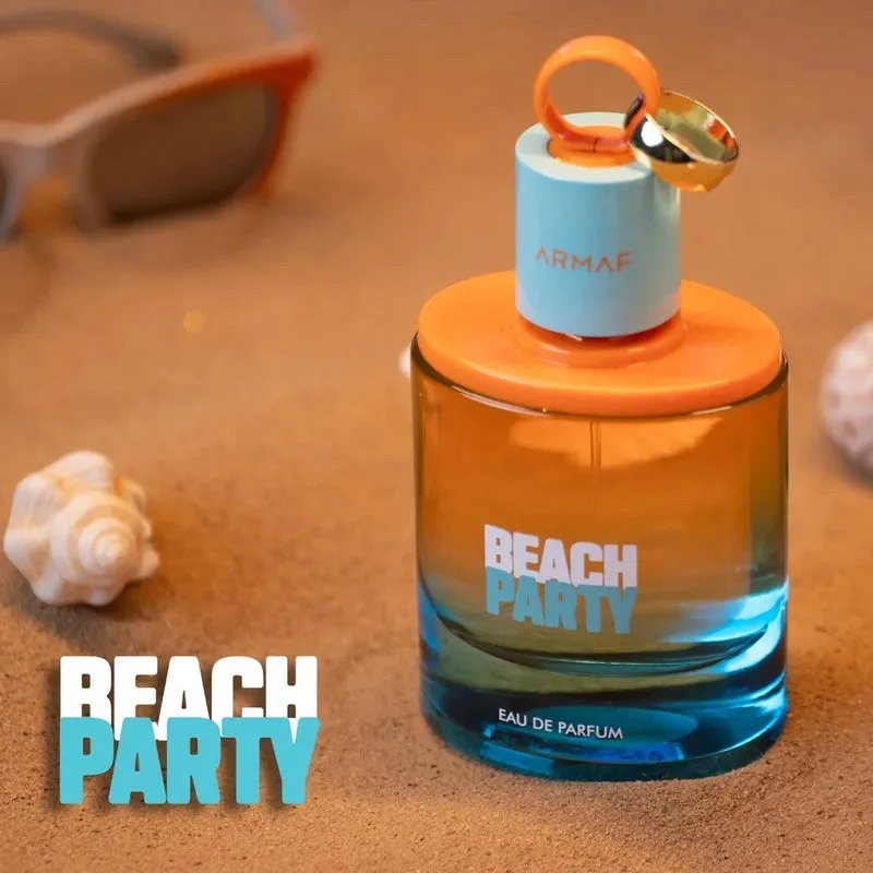 Armaf Beach Party 100ml Eau De Parfum Fragancia Unisex con Notas de Agua de Mar, Guayaba y Pomelo para Vacaciones en la Playa