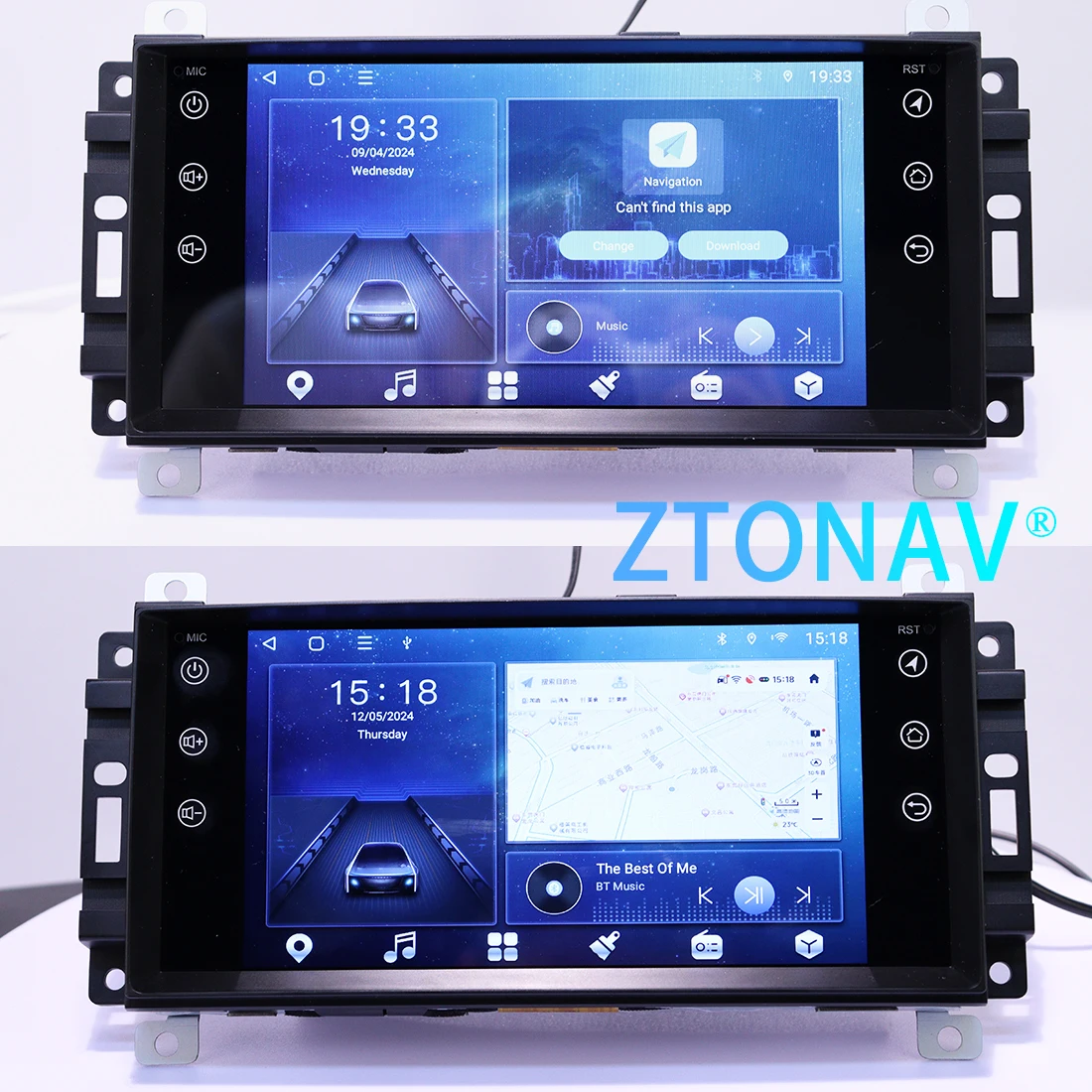 Car Radio Stereo For Jeep Grand Cherokee 2008 2009 2010 Android GPS Navigation Car Media Player Auto Headunit