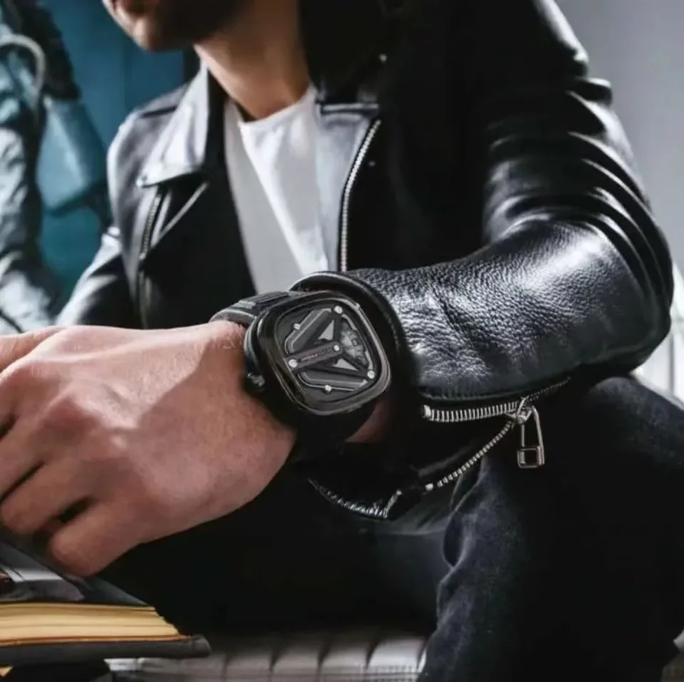 SEVENFRIDAY-Fully Automatic Mechanical Watch for Men, M3 Series, Waterproof, Fashion, Luxury Brand, Original, Casual sevenfriday