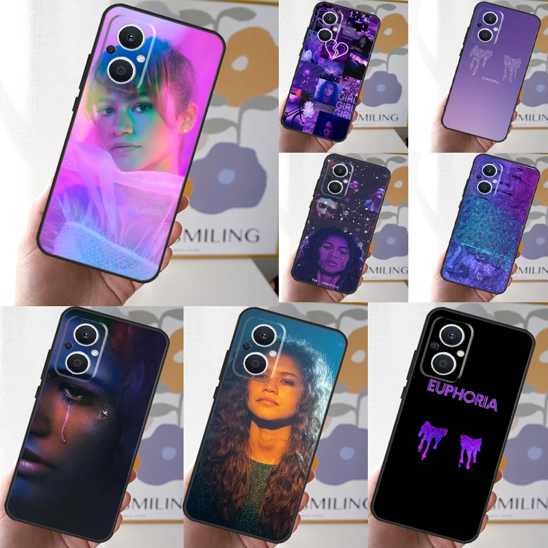 American TV Series Euphoria For OPPO Find X5 Lite X6 Pro X2 X3 Neo OPPO Reno 11F 10 11 Pro 4Z 5Z 8T 4 5 6 8 7 Lite Case