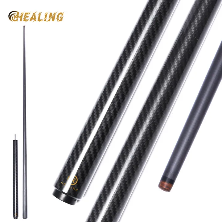 

Профессиональный кий из углеродного волокна для бассейна/снукера/дыльярда, наконечник 10,5 мм, с радиальным штифтом, длина 147 см, 18-20 унций