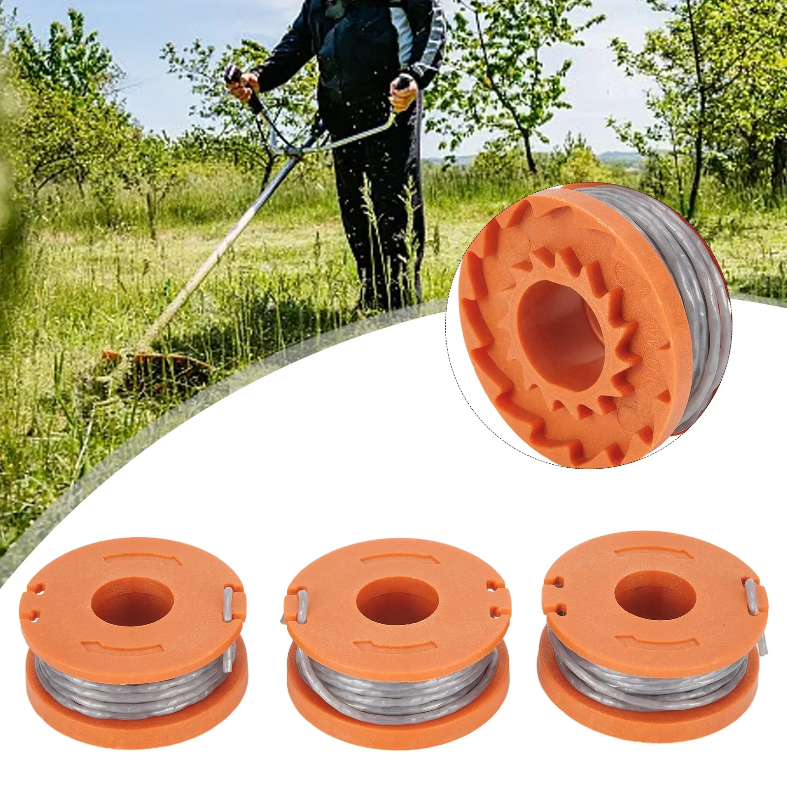 Gardening Tools Argos - Fadenspulen für Rasentrimmer, 18V Akku MCT1825,