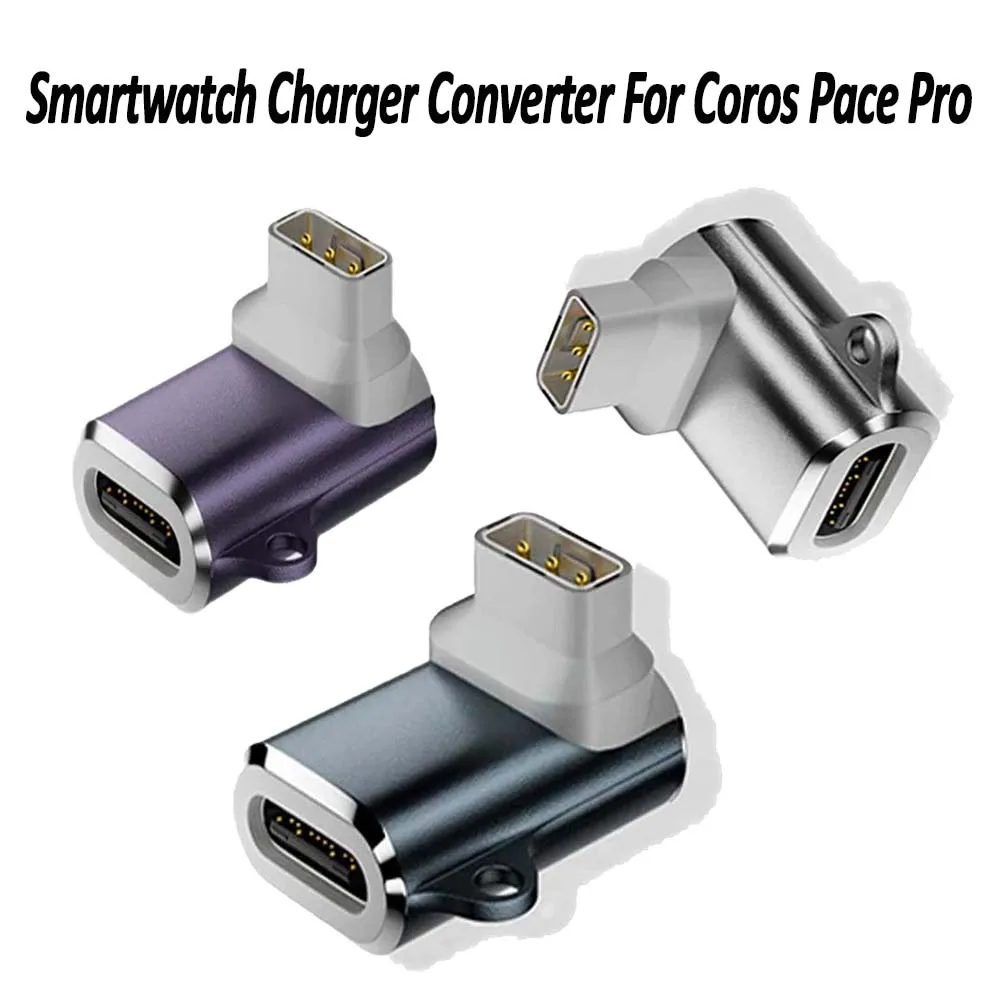 Smartwatch Charger Converter For Coros Pace Pro Watch Charging Adapter Mini Watch Charge Connector For Coros Pace Pro With Light