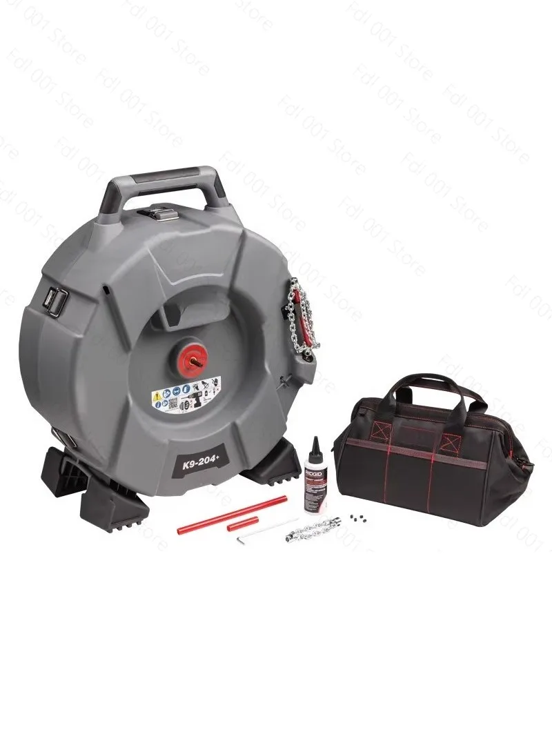 

K9-204 + Electric flexible shaft sewer pipe dredger machine oil pipe wall cleaning large commercial