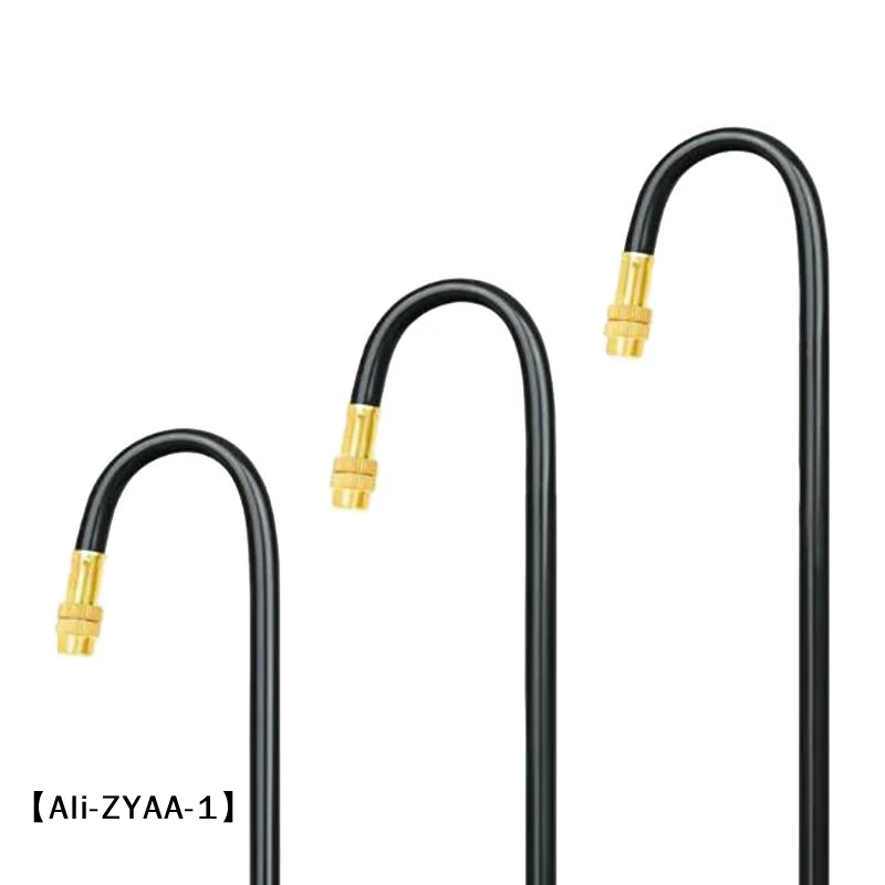A5Pcs 20/30CM 360 Bend Brass Misting Nozzles 8MM Quick Connect Garden Irrigation Auto Watering Adjustable Atomizer Sprayer