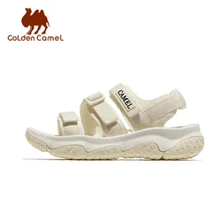 GOLDEN CAMEL Women's Sandals Breathable Beach Shoes for Women Outdoor Sandalias Comfortable Slippers Summer 2023 Luxury Brand