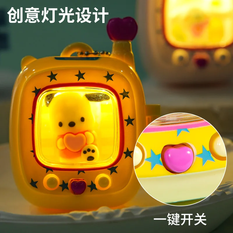 Neue Sanrio Pocket Elf Serie Blind Box Kleines Telefon Leuchtender Anhänger Geschenk Spielzeug Niedlicher Anhänger Mädchen Geschenk Ornament