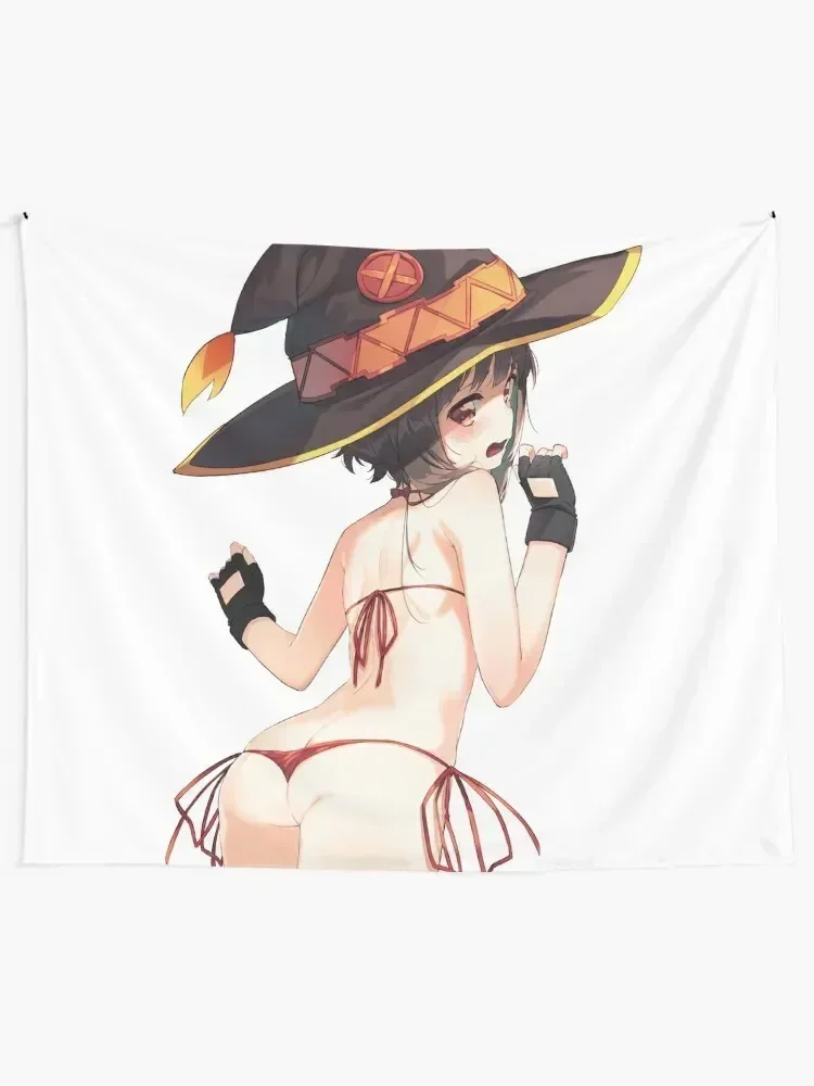 Sexy Megumin Tapestry Room Aesthetic Decor Hanging Wall Tapestry